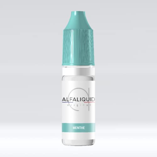 Alfaliquid - Menthe - 10ml - 0mg (Pack X20) + CADEAU - AMAVAPE • Sans nicotine, sans tabac.