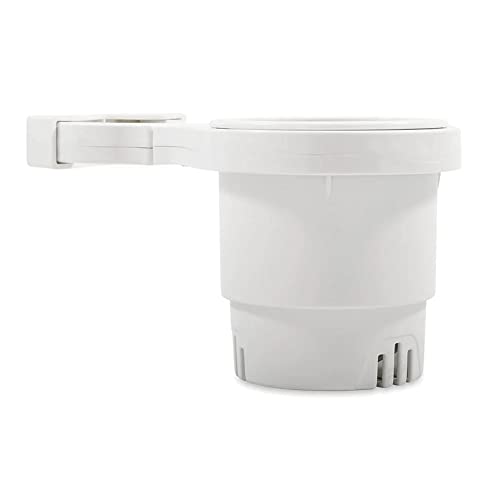 Portavasos Camco pequeño para barandales blancos miniatura 1