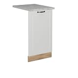 Vicco Panel Frontal del lavavajillas R-Line, 45 cm