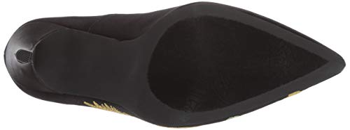 Penny Loves Kenny Women's Opus DGN Pump, Black Satin Fabric, 8.54