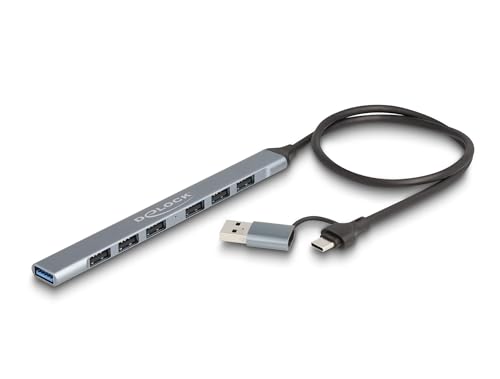 Hub USB 3.2 Gen 1 Type-C DeLOCK 64273 résout le manque de ports sur votre PC gris