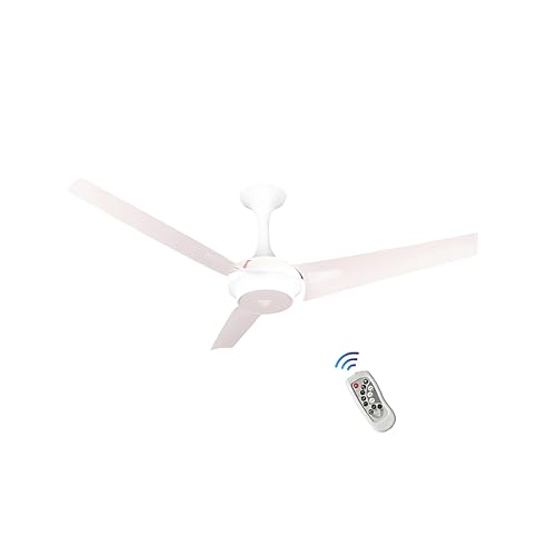 Image of Superfan Super Q 1200 mm High Flow BLDC Ceiling Fan with Remote | 260 CMM Airflow | 230 CMM @ 25 W | Quiet Premium Cooling | 5 Year Warranty | Rose Puff