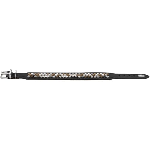 Collier pour chien HUNTER Arizona avec rivets individuels et cuir de vachette - 3