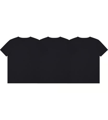 Pair of Thieves RFE All Comfort Crew Neck Undershirt – 3 Pack White, Soft, Breathable 100% Cotton Crew Neck Tees