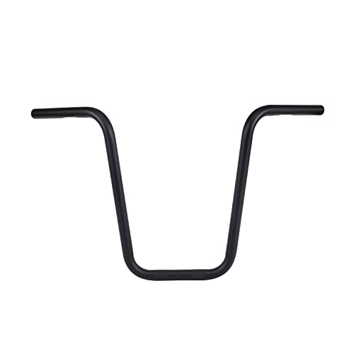  16 \'\' Rise 1 \'\' Ape Hanger Manubrio Fit Harley Street Bob Sportster XL 883 1200 Street Bob Applicazione Personalizzata Nero Opaco