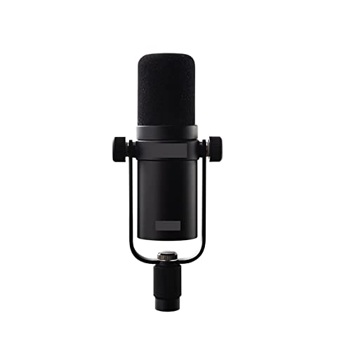 Microphone dynamique streaming production studio avec réduction de bruit arrière
