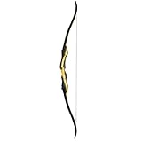 PSE TD-RCRV Bow - Nighthawk 62' RH 35 YLW/BlackMaple Riser, BK Limbs