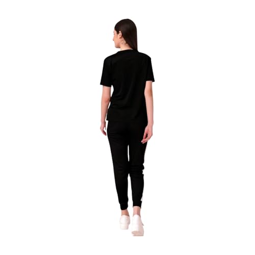Image of Women's Casual Printed T-Shirt and Track Pant Set | Casual, Soft, and Comfortable Outfit for Home or Everyday Wear