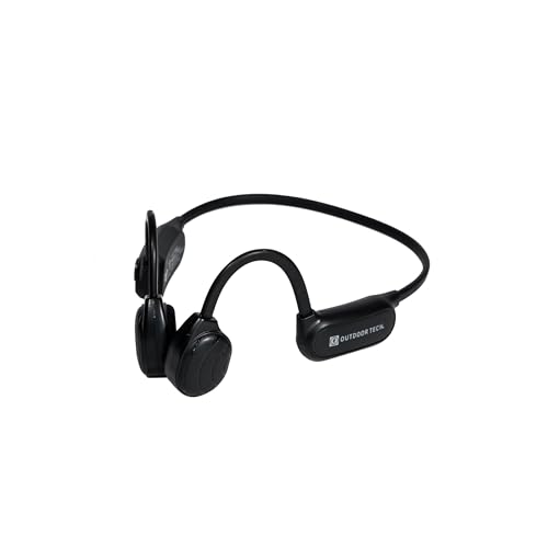Outdoor Tech - Hawk Bone Conduction Headphones - Wireless Open-Ear Sweatproof Bluetooth 5.0 Lightweight - Ideal for Running Cycling & Group Fitness