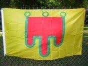 Miniatura 2 de Auvergne bandera, 3 'x5' auvergine, Francia, Drapeau bandiera Bandera