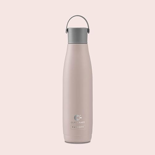 Image of CLAY CRAFT VACBOTT Fresco Double Walled|18 Hours Hot and 24 Hours Cold Water Bottle Vacuum Insulated Flask Bottle 800 ml|1 Pcs Steel Bottle|Travelling|BPA-Free|BIS Certified|1Year Limited Warranty