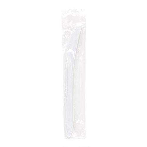E178003 Medium Weight Knife Polypro White Wrapped, Dense (Pack of 1000)