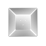 LXun Patio Heater Reflector Shield, Square Heat Shield Reflector for Glass Tube Outdoor Heater,...