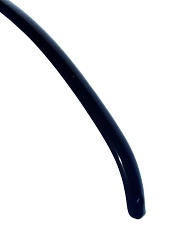 Hagspiel 10 STK. Kleiderbügel aus Metall,rutschhemmend beschichtet, schwarz für Kinder, Jugendliche Länge 36 cm