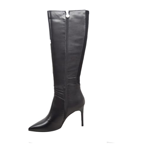 Madrid Women's Slim Calf Dress Leather Boot - Stylish, Versatile, and Comfortable3