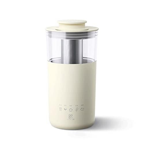 Cafetera de vacío automática compacta con espumador de leche