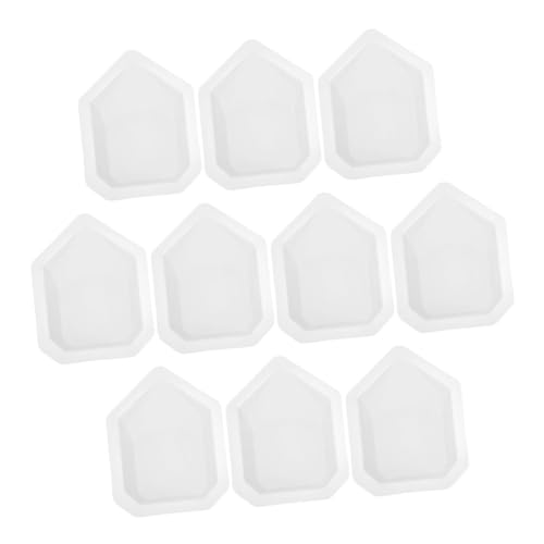 ULTECHNOVO 10pcs Precision Measurement Digital Scale Kitchen Industrial Scales Weighing Boats Reusable Plastic Weighing Trays