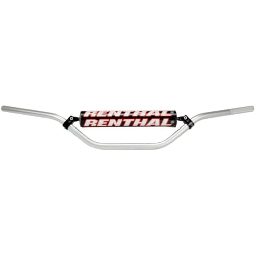 Guidon Renthal Classic Trail Enduro Haut Argent cintre moto 22mm