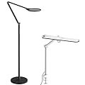 Honeywell LED Desk Lamp with Clamp - 05B02 Sunturalux Clip On Desk Light Eye Caring Natural Light 4000K 1300LM Stepless Brightness Dimmable Table Lamp Full Metal Desk Lamps for Home Office Work Study