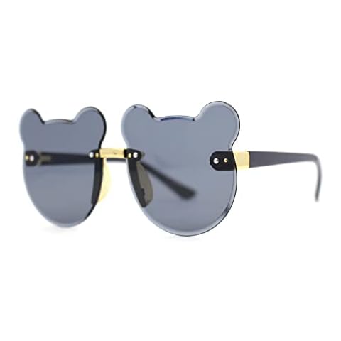 SA106 Rimless Teddy Bear Sunglasses Cover