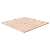 vidaXL Tafelblad 60x60x2,5 cm bamboe, vervangend tafelblad