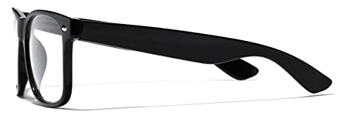 Kids Retro Nerd Costume Glasses For Boys Girls Age 4-12 Clear Lens Non-Prescription Pretend Fake Glasses For Children #TOP4