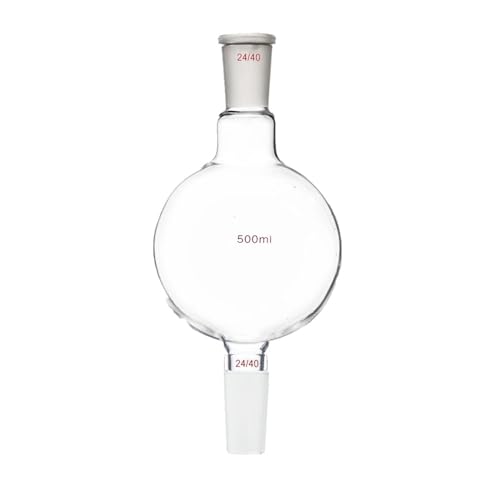 Flacon en verre 500ml 24/40 pour laboratoire et chimie