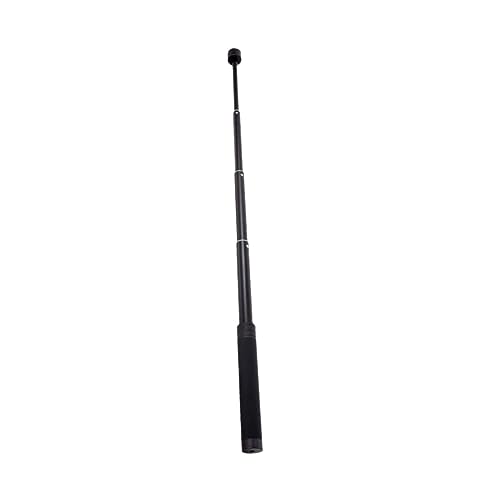 DIYEAH Adjustable Selfie Stick Portable Screw Interface Extension Rod for Daily Use Lightweight Design Black