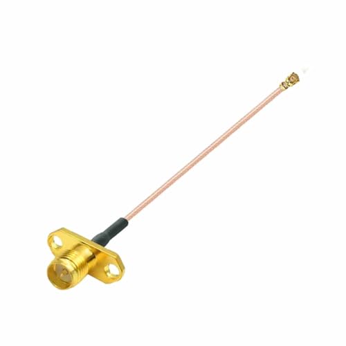 ROBAUN Adaptador de conector de cable RP SMA hembra de 2