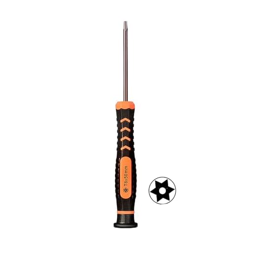 T8 Torx Screwdriver,TECKMAN TR8 Torx Security Screwdriver for Macbook,HDD,PS3,PS4,Xbox one and Xbox 360 Controllers Repair