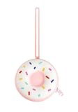 snug toto Baby Pacifier Holder Case – BPA-Free Silicone Donut Design | Travel Pacifier Case for Diaper Bag Essentials (PINK)