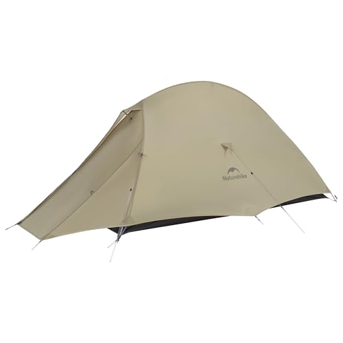 Naturehike Cloud-Up 1 Person Tent, Lightweight Backpacking Tents for One Man, Waterproof Ultralight...