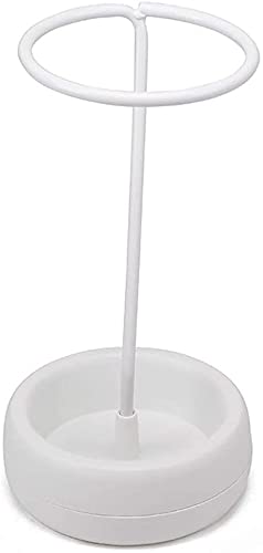 Porte-parapluie en métal blanc XMING carré et compact pour entrée