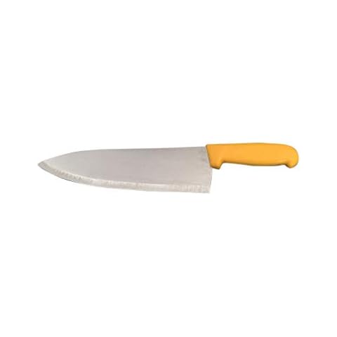 10" Chef Knife Cozzini Cutlery Imports - Choose Your Color - Razor Sharp Commercial Kitchen Cutlery - Cook's Knives (Yellow) Cover