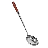 CIYODO Edelstahl Suppenkelle mit Langem Griff Große Koch Servierkelle für Suppen Saucen Rühren...