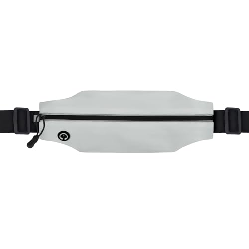 Image of Running Belt Fanny Pack Men and Women Slim Running Bag Money Belt | Lightweight，Waterproof Soft Material，Adjustable Elasticated Belt，Reflective Strip，Running Essentials，Best Gifts