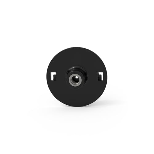 Holicfun 1/4 Inch-20 Threaded Camera Mount Adapter Compatible with Ring Indoor Cam Plus and Indoor Cam (2nd Gen) - Black