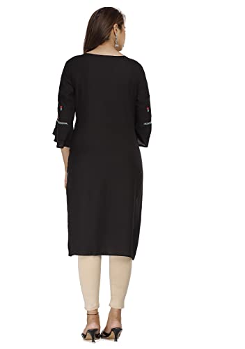 Image of Chahit Women's Rayon Straight Kurta