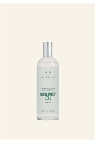 TheBodyShop White Musk L'Eau Brume Parfumée 100 ml VÉGAN, Vert