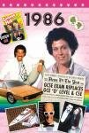 Was Geschah im Jahr des 20. Jahrhunderts 1986 - Geburtstag oder Jahrestag Grußkarte (Englisch) - 60 Minute Nachrichten Dokumentarfilm DVD - Geschenk für Männer und Frauen