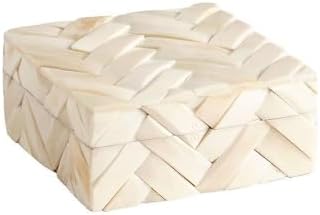 Cyan Design 10234 Containers & Trays, White-Cream