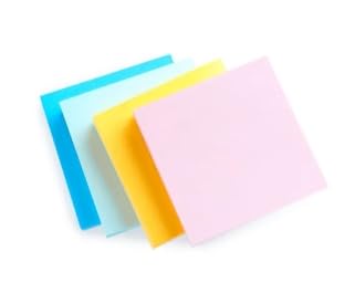 Haftnotizen, Haftnotizen, 50 Blatt/Block, verbesserte Klebrigkeit, Schulbedarf
