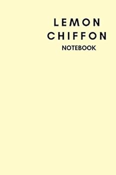 Paperback LemonChiffon Notebook: Notebook,Journal, Diary,the notebook for creative note taking or journaling at school.Perfect gift for Women and Men (110 Pages, Blank, 6 x 9) Book