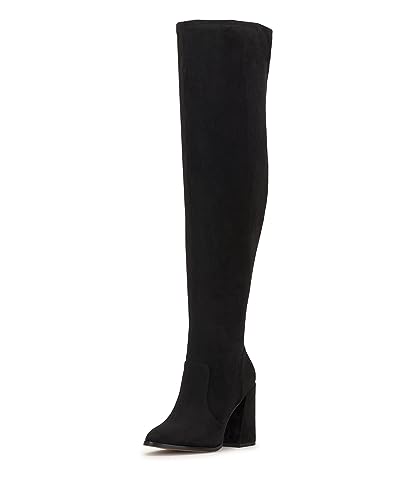 Jessica Simpson Womens Faux SuedeZipper Wide Calf Over-The-Knee Boots