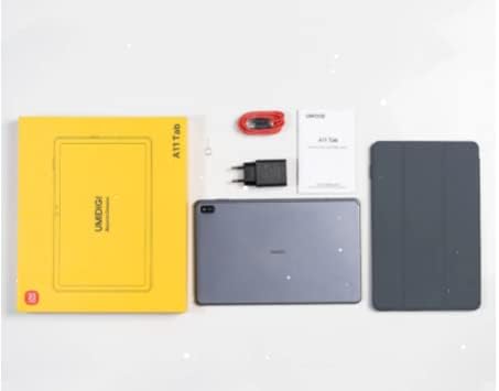 UMIDIGI 10.4 inch Tablet, A11 Tab 8000 mAh Battery, 4G+128GB(Expansion 1TB), Dual 4G SIM Tablet, 2K HD+Screen PC, Android 11 Slim Tablets,Octa-Core Processor,16MP+8MP Camera, Face Fingerprint Unlock
