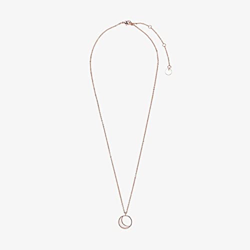Pura Vida 18" Rose Gold Opal Crescent Pendant Necklace - Statement Necklace With Rose Gold Chain - Rose Gold Necklace For Women, Long Necklaces For Teen Girls, Boho Jewelry For Women - 3" Extender #TOP2