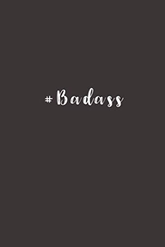 #Badass: Lined notebook