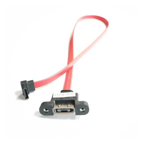 Cable de datos SATA 3.0 en ángulo de 90° de 50 cm miniatura 4