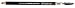 Benecos Eyebrow-Designer, All-Natural Eyebrow Pencil and Brush - Soft, Subtle, Natural Look, Vegan (Brown)