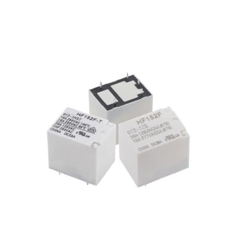 Relais HF152F 012 1ZST 5 pins 12V pour commutation électronique inverseur